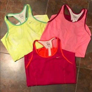 Nike dri-fit tank tops